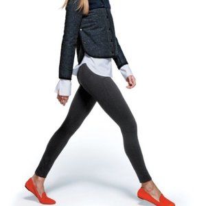 J.CREW Pixie Pants Heathered Charcoal Grey Stretch Ponte Knit Zip Back 6T TALL